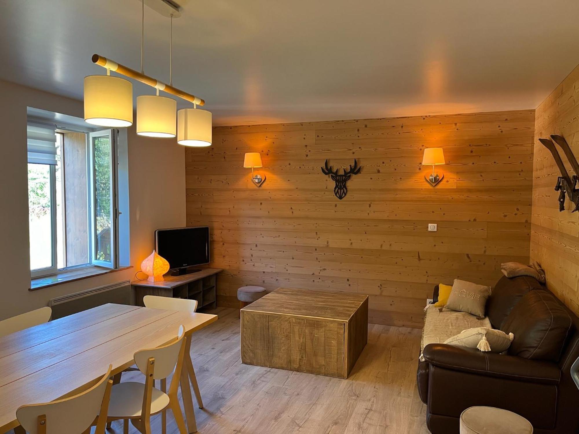 Loft 5 Personnes Type Chalet Avec Jardin Saint-Maurice-sur-Moselle Dış mekan fotoğraf